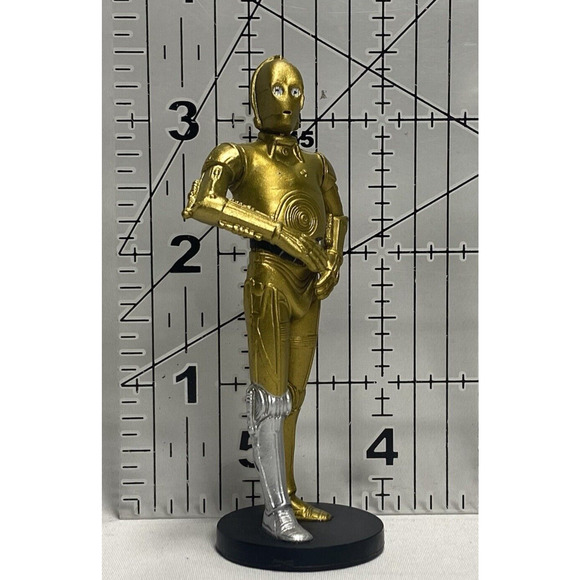 Star Wars C-3PO Cake Topper Disney Store Authentic Droid Figurine Toy Lucasfilm - Picture 10 of 10